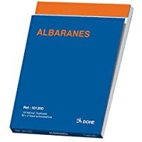 Dohe 50120D - Talonario de albaranes cuarto natural duplicado